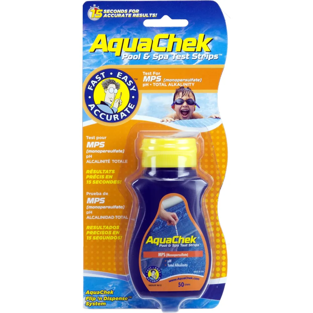 AquaChek MPS 3-in-1 Spa & Pool Test Strips
