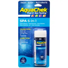 AquaChek Spa 6-in-1 Test Strips