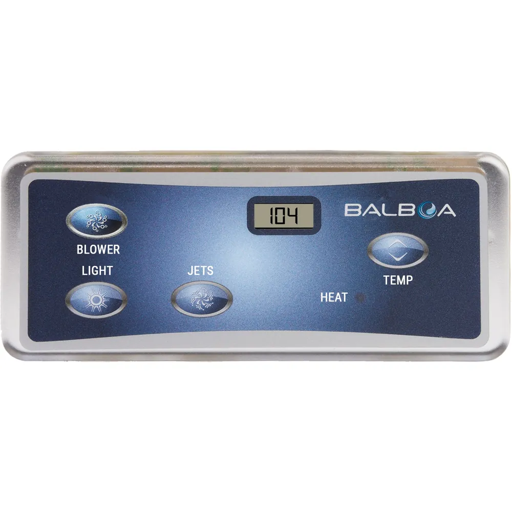 Balboa VL402 7¼"W Topside Keypad Series - 4-BTN 54093
