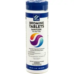 Bromine Tablets for Hot Tubs, 1.5 lb