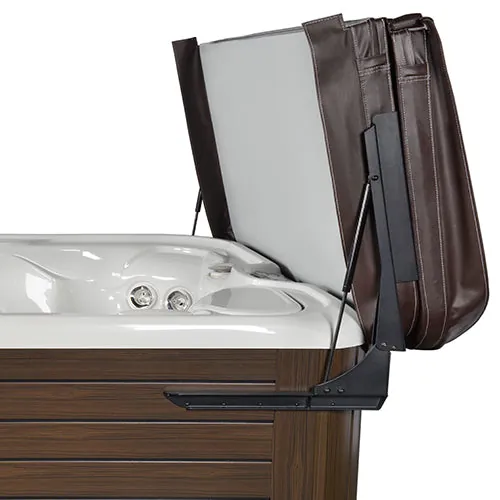CoverMate Zero Spa Cover Lifter – Compact, Low Clearance Design – part #CMZERO - Entire System