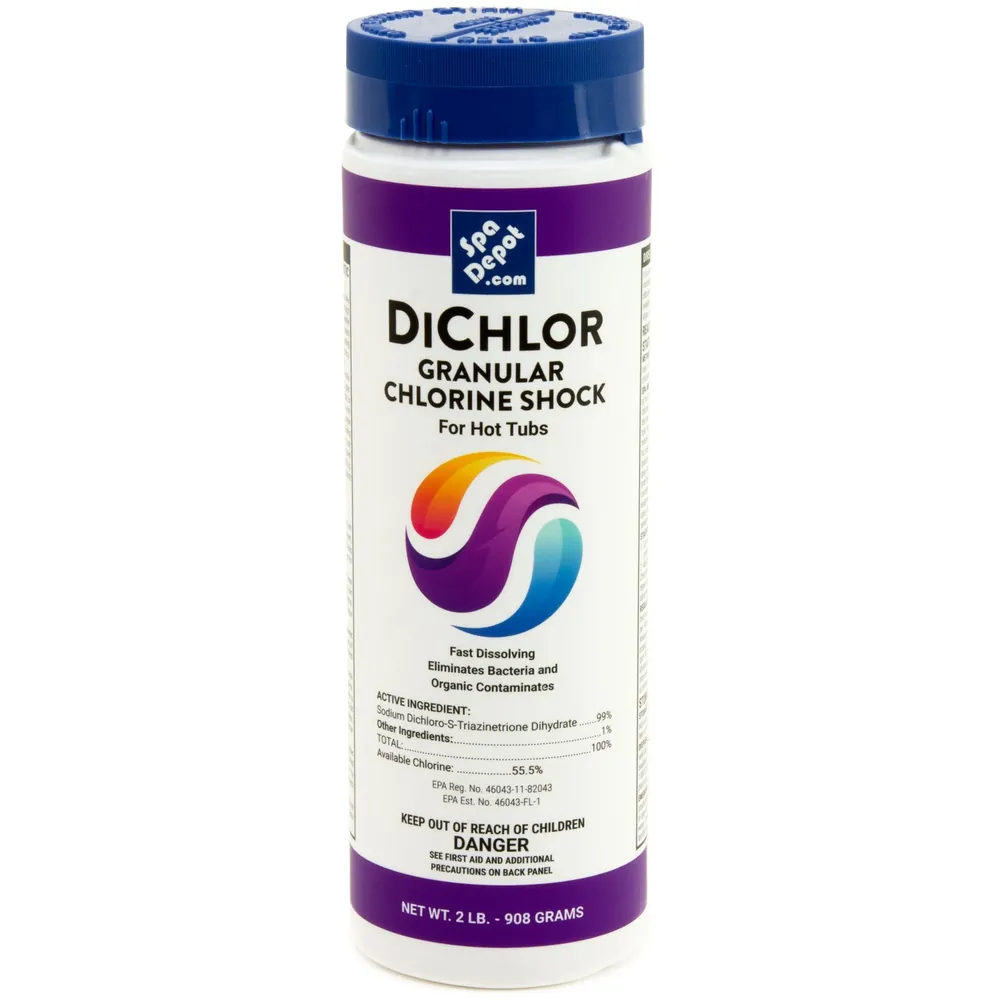DiChlor Sanitizer-Shock for Spas, 2 lb