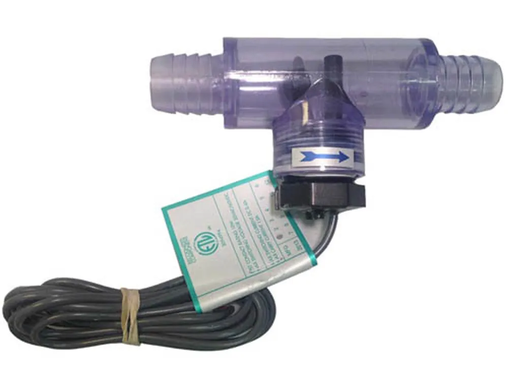 Jacuzzi Flow Switch w/ Transparent Tee – For 1‑Pump Systems (1999–2004) – Part #6560‑857 (Jacuzzi 6560-857)