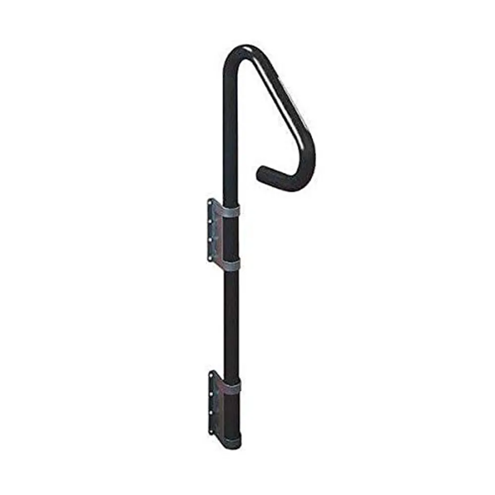 Leisure Concepts Safe-T Rail – Spa Safety Handrail with Slip-Free Grip – part #STR-BLK - Entire System