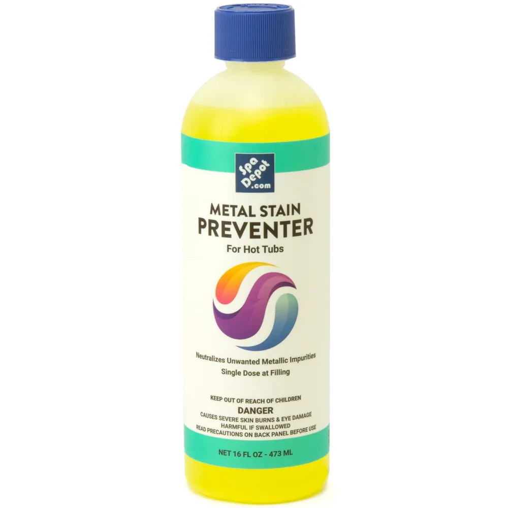 Metal Stain Preventer for Spas