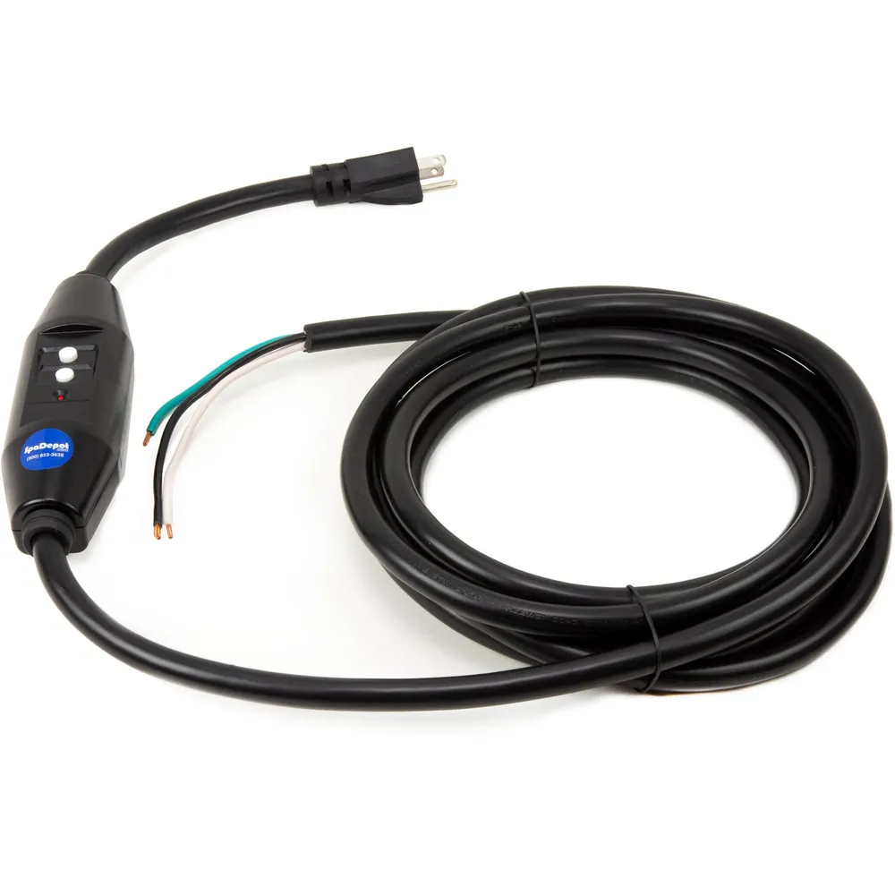 Spa GFCI Power Cord In-Line 120V 15A
