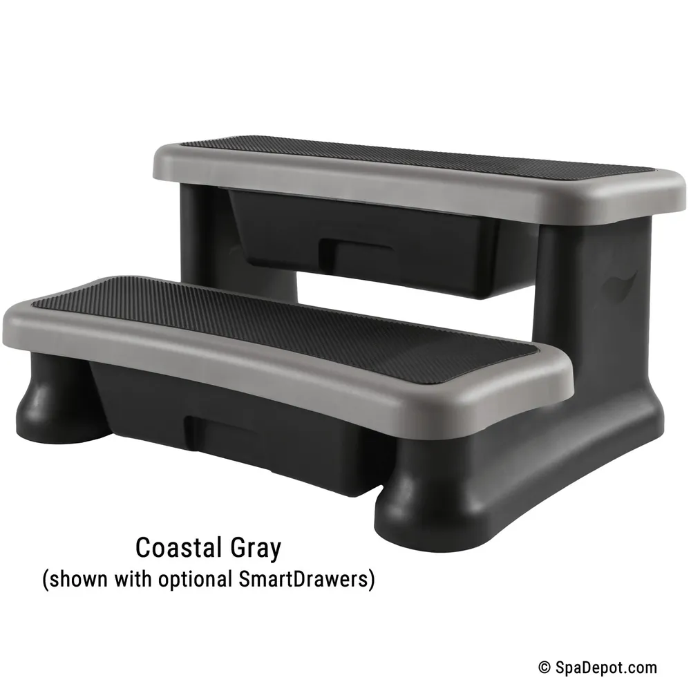 Spa Smart-Step 36" - Optional Storage ~ Coastal Gray