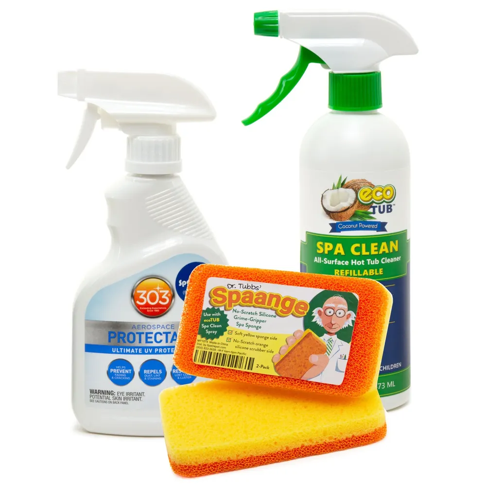 Vinyl Hot Tub Cover Care Kit Deal