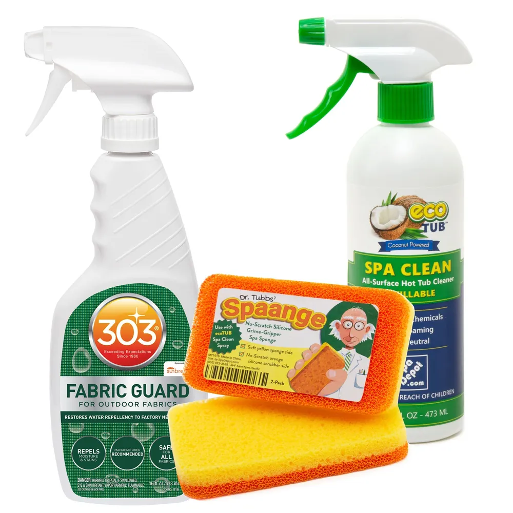 WeatherShield Fabric Spa Cover Care Kit Deal